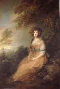 Thomas Gainsborough Mrs. Richard Brinsley Sheridan oil painting reproduction